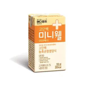메디푸드 미니웰 OS 고구마맛 150ml x 72팩