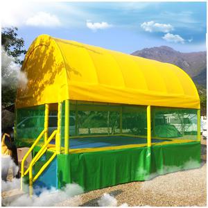 YG트램폴린/지붕형 트램폴린/크기변경 가능/화물운임 별도/덤블링/방방/콩콩/봉봉