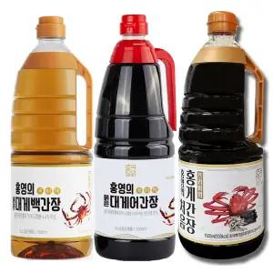 주부들이 인정한 홍영의 붉은대게 백간장, 어간장, 홍게간장, 다시마맛간장 만능 맛장 요리 소스