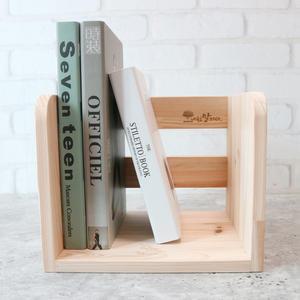 튼튼 원목 미니 책꽂이 책장 인테리어소품 책정리함