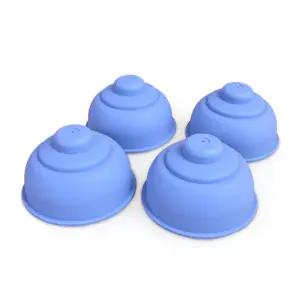 디웰 저주파 마사지기 부항컵형 흡착 패드 4개입