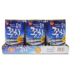 동원 꽁치 통조림 400g×6캔