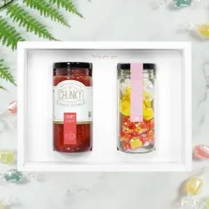 청키 화이트데이 사탕 선물 세트 (수제 과일청+캔디) 여자친구 부모님 어린이집 선생님 선물세트