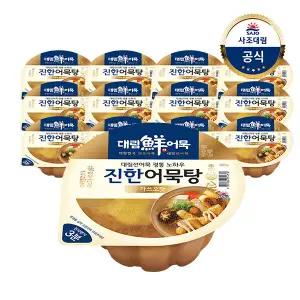 [대림냉장] 진한어묵탕 가쓰오맛 360g x12개 /오뎅탕