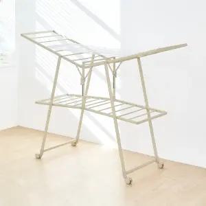 특허받은 튼튼한 원터치 접이식 대형 이불 건조대 빨래건조대