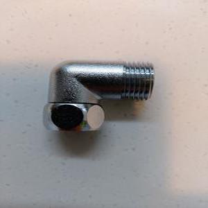 슬림밸브 앵글밸브아답터 커플링너트 90도엘보니플 수도연결배관 서비스니플 유니온 15A