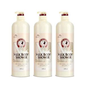 꽃을든남자 우유 바디샤워 1000ml 3개