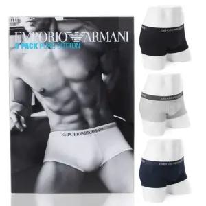 엠포리오 아르마니 남성 드로즈 팬티 3장 세트 111610 블랙.그레이.네이비