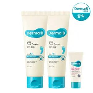 [공식] 더마비 우레아 9.8 풋 크림 80ml x2개 +튜브견본(랜덤)