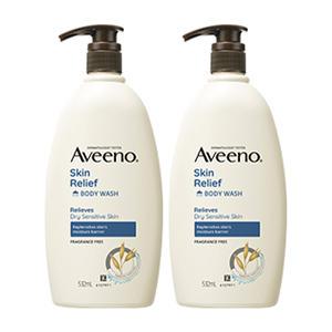 아비노 스킨릴리프 바디워시, 무향, 532ml, 2개