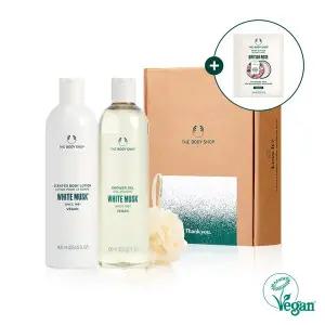 [더바디샵]화이트 머스크 400ML 2종 선물세트 (888223)