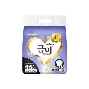 금비 성인용 팬티형 기저귀 언더웨어 대형 80매 10매X8팩 팬티형 기저귀
