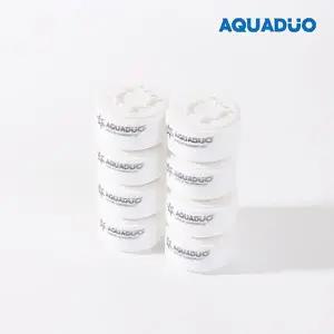 아쿠아듀오 SF-1000 싱크대 플렉시블 코브라형 녹물필터 8개 SET