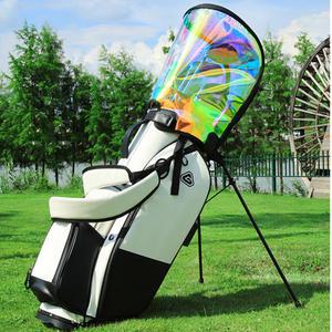 캐디백 홀로그램 투명 케이스 커버 뚜껑 골프 용품 가방
