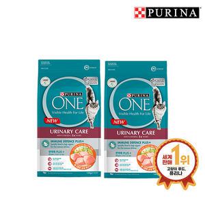 퓨리나 원 고양이사료 1세이상 유리너리케어 비뇨기계관리 1.4KG 2개