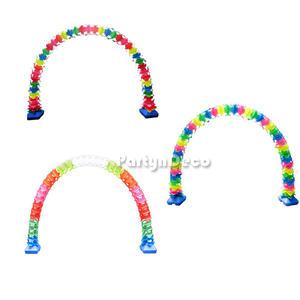 파티앤데코PVC아치형광가랜드30cm광폭오픈행사아치