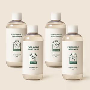 [미클리] 퓨어 버블 핸드워시 480ml x 4개 손세정제 리필