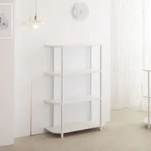 파룬 800 선반 장식장 4단 무배