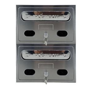 2단1열 전체스텐 다세대 우편함 우체함 편지함 다가구 연립주택 빌라 아파트 상가 우체통