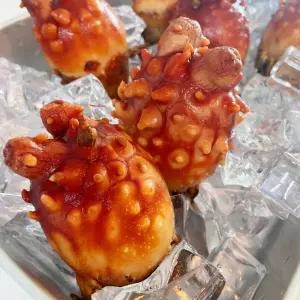 바다내음 가득 제철 통영 활 멍게 껍질그대로 피멍게 당일작업