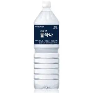 지리산 물하나 생수 2L X 24개