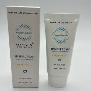 옥시젠슈티컬스 티피 썬 크림 50ml TP 수분광 데일리 선크림 혼합자차 자외선 차단 SPF50+ PA+++