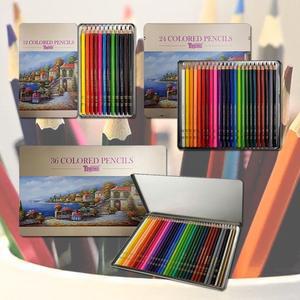 티티 티프라임 유성 목색연필 세트 12색