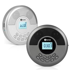 아남 ACDP600 휴대용 CD플레이어 CDP USB재생 고음질 음악 어학용 학습용 MP3CD플레이어/충전식 스피커내장