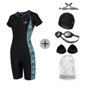 헤스트 여자 반전신 반팔 실내수영복 5종세트 SIHTA-W10