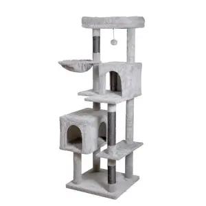 [이즈마인 펫]펫모닝 묘,편한 캣타워 2하우스 [PMC-CT518]