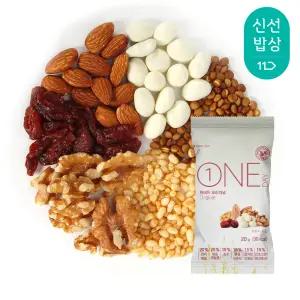 [산과들에] 하루견과 원데이오리지널 60봉 낱봉 / 견과 견과류 간식