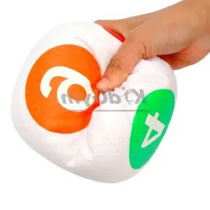 컬러숫자 소프트숫자주사위 스캐터볼주사위 1개입 실외체육수업