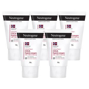 뉴트로지나 인텐스 리페어 시카 핸드크림 56g X5개