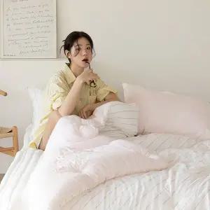 [데일리라이크](김해점)릴리코 알러지케어 순면 60수  차렵이불 - 03 디어 핑크(간절기용)