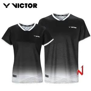 [아울렛] 2025SS 빅터 반팔티 V-Motion Black VT25AGW004F/VT25AGW004M 남성/여성