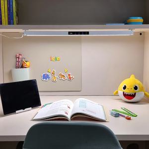 아이클 슬림 LED 책상스탠드 독서실스탠드 책상등 학습용 시력보호 타이머 70cm 부착형