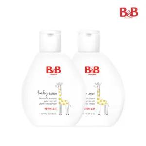 비앤비 베이비 로션 120ml 2개입