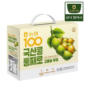 농협식품 농협 100 국산콩 통째로 고칼슘 두유 190mlx24입