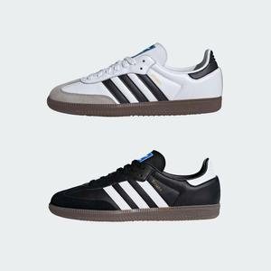 아디다스 삼바 OG 클라우드 화이트 스니커즈 B75806 남녀공용 커플화