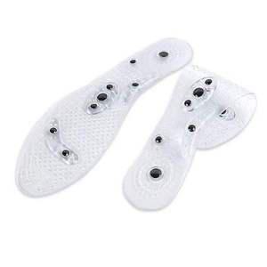 실리콘 자석 지압 깔창 자르는 투명 운동화 패드 지압깔창남성