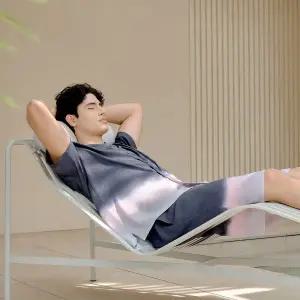 [라페어](김해점)남자 네이비리버 시카고 오픈 파자마 LMMCAST0382-NY