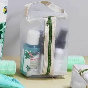 메쉬 핸들 파우치 S 백인백 화장품파우치 소형/화장품/가방/여행용/그물/이너/백/메이크업/박스/케이스/