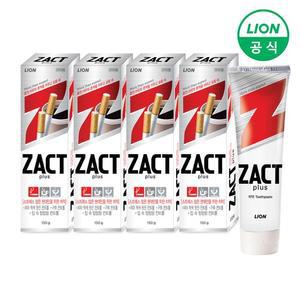 작트 플러스 미백치약 150g X 4개 (커피 흡연 흔적 제거)