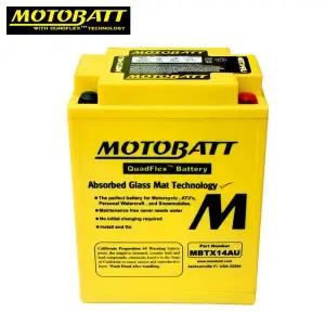 모토뱃 MBTX14AU 12V 17AH 오토바이 AGM배터리 (로얄엔필드) (MB12U 대체가능)