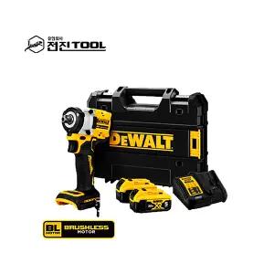 디월트 DCF922P2 충전 임팩트 렌치 세트 (20V 5.0Ah)