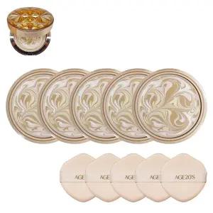 에이지투웨니스 팩트 로얄 골드 다이아 에디션 리프팅 에센스 커버 리필5개