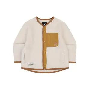 [캉골키즈](대전신세계)우븐 패치드 플리스 점퍼 RD 0205 크림_ARDCFJ02050CM