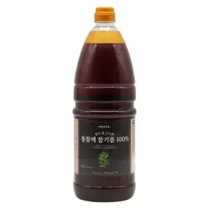 [이장네] 통참깨 100% 참기름 대용량 1.8L_1개