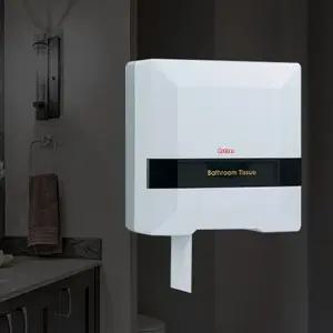 점보롤 케이스 업소용 휴지 걸이 디스펜서 화이트/디스펜스/매장/보관함/수납통/수납함/부착형/통/화장지