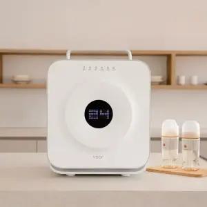 보아르 아가퓨어 젖병소독기 UVC LED 99.9% 살균 소독 대용량 아기 신생아 쪽쪽이 젓병 열풍 저온 보관